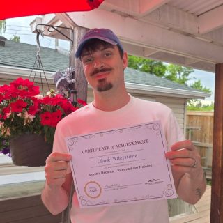 Join me in congratulating Clark for completing Akashic Records Intermediate level!
Well done!!